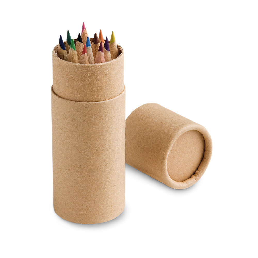 CRICKET. Caixa com 12 lápis de cor